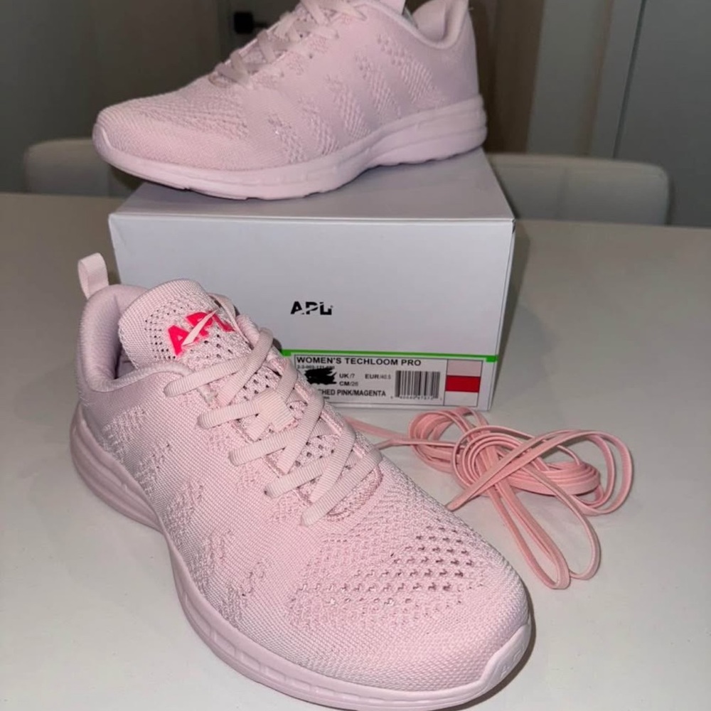 APL Women's TechLoom Pro Light Pink Athletic Shoes